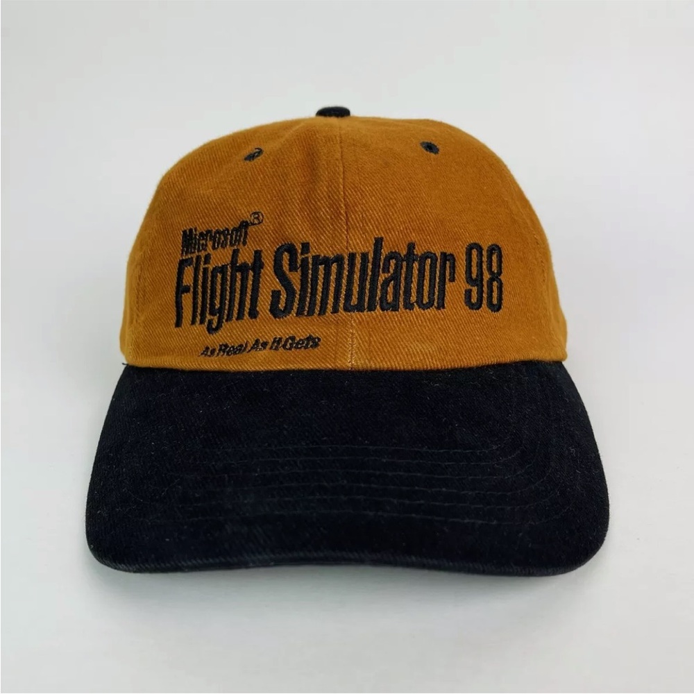 Vintage RARE Microsoft flight simulator 98 Hat